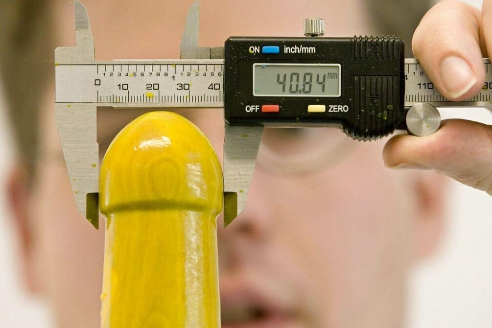 Измерение объема перед увеличением полового члена
